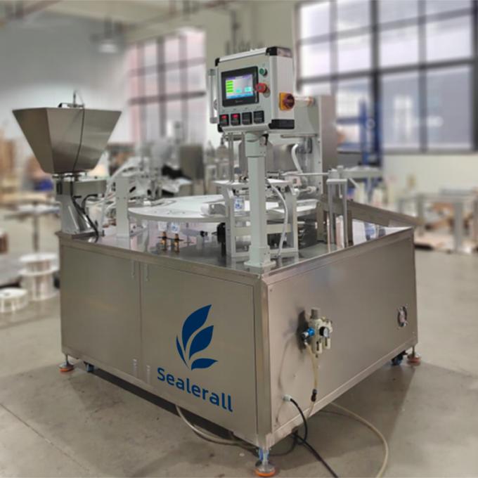 Close-up view of مانع تسربall machine components